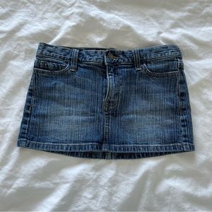Brandy Melville Denim Mini Skirt